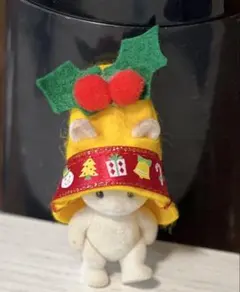 シルバニア服　赤ちゃんのクリスマス被り物