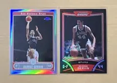 499枚限定 NBA HOF GEORGE GERVIN REFR 2枚セット