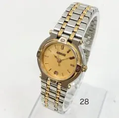 稼働品！グッチ♦︎9000L♦︎レディース腕時計 GUCCI（グッチ） レディースウォッチ 腕時計 クオーツ 9000L 白盤
