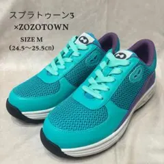 未使用品】スプラトゥーン3 ZOZOTOWN コラボ スニーカー アロメ M