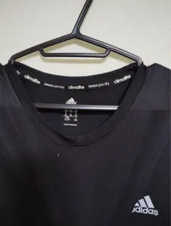 adidas climalite 黒 Tシャツ