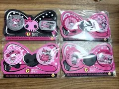 Happyくじ マイメロディ クロミ G賞 缶バッジセット 5個