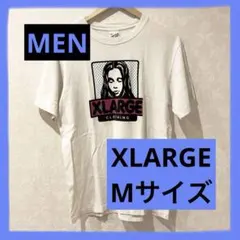 メンズ　XLARGE グラフィックプリント Tシャツ ホワイト