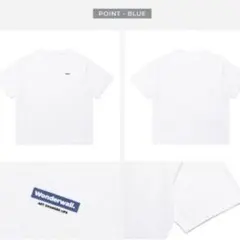 TREASURE Wonderwall サイン会 Tシャツ ブルー