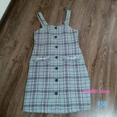 JENNI loveチェック柄ワンピース150