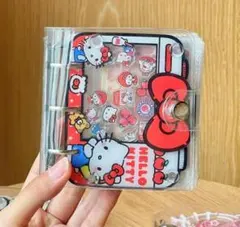 ハローキティ 透明バインダー リフィル20枚 コンパクト シール帳