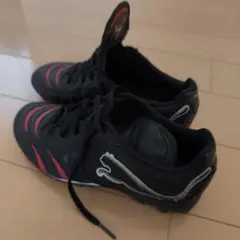 Puma スニーカー ブラック/レッド 21.5 プーマの箱無し