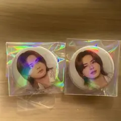 松田迅　INI 缶バッジ&マスキングテープ