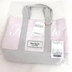 う*様 herlipto Canvas Mini Tote トートバッグ 新宿ル - メルカリ