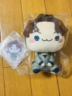 忍たま乱太郎　桜もちぴこ　山田利吉 ぬいぐるみ・アクリルキーホルダーセット