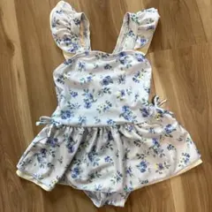 petit main 花柄 ワンピース水着