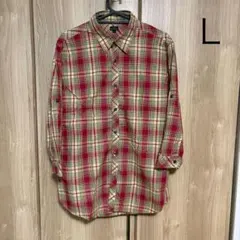 paul smithチェック柄シャツ Lサイズ