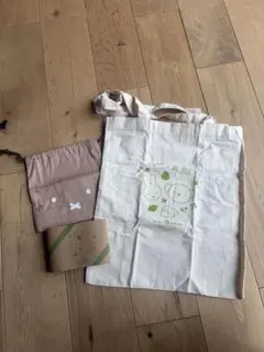 ミッフィー みっふぃーきっちん エコバッグ 巾着セット
