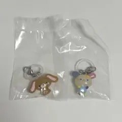 ゆるっとめじるしアクセサリー ウサハナ くろうさ 2点セット
