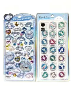 ア*ミ様 【国内正規品】シナモロール　ベビーうるちゅる＆キラコロおはじきシール