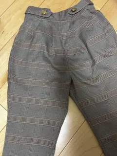 チェック柄 長ズボン 130サイズ