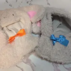 あ*た様 ウサギ耳付き着せ替え服 2点セット