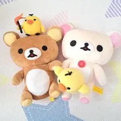 リラックマ&コリラックマ　ぬいぐるみセット　サンエックス