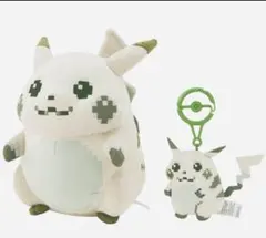 新品　ポケモン　はじまりのピカチュウ　ポケセンター　ぬいぐるみ　マスコット　2体