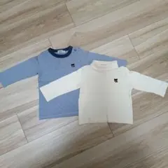 DOUBLE.B ロンT（長袖）2枚セット サイズ80