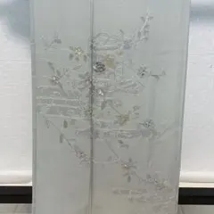 D959訪問着　総刺繍　汕頭・蘇州刺繍　正絹　着物　袷　しつけ糸付き未使用極美品のサムネイル