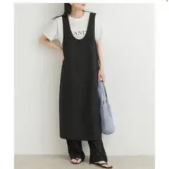 【美品】ドライタッチUネックジャンパースカート M アーバンリサーチのサムネイル