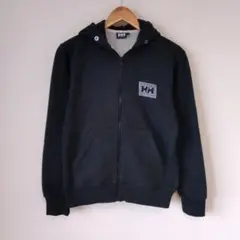 ★【古着】HELLY HANSEN(ヘリーハンセン)　ジップパーカー　黒　WLのサムネイル