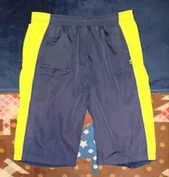 ハーフパンツ ネイビー×イエロー Lサイズのサムネイル