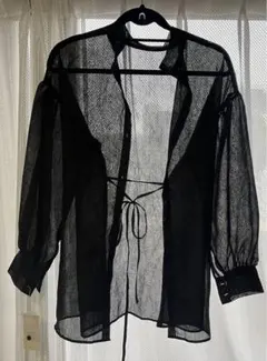 ローリーズファーム 長袖シャツ シースルー