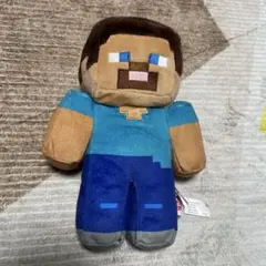マインクラフト スティーブ ぬいぐるみ ベーシック約24㎝