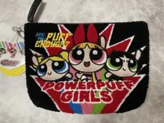 パワーパフガールズ　サガラ刺繍ポーチ　ブロッサム　バブルス　バターカップ