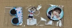 ノイミー　蟹沢萌子　めじるしチャーム　サングラス　缶バッジ　イコノイジョイ