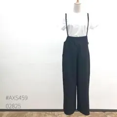 【完売品】GeeRAサロペットワイドパンツ　サイズM ブラック　オーバーオール