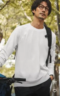 AIGLE　吸水速乾 ワッフルラグランTシャツ/2024SS/12100のサムネイル