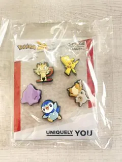 正規品 crocs ジビッツ　ポケモン バラエティ 5点セット