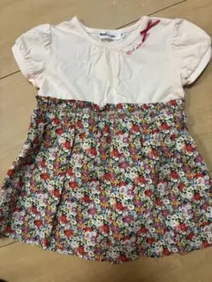 Noeil aime BeBe 花柄ワンピース 80サイズのサムネイル