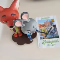 ズートピアフィギュア Zootopia's Best Duo、カード+劇場特典