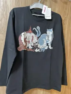 SALEアルベロベロ オラボレブラ 長袖チュニック 可愛い猫ちゃん 新品未