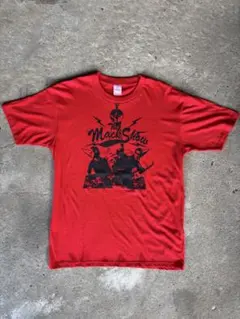 The Mack Show マックショウ 初期ロゴTシャツ 赤ラメ XL - メルカリ