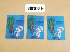 ワンピース ナツコミ 2026 メタキラカード ルフィ　3枚セットのサムネイル