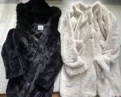 ファーコート 白