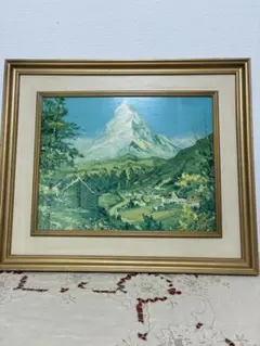根立国夫 風景画 群馬県 山並み 版画 絵画 - メルカリ