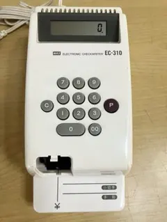 ジャンク品)MAX 電子チェックライター EC-2000 本体 - メルカリ