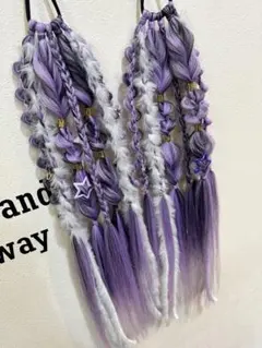 ヘアゴムエクステ♡ダンス発表会♡コギャル♡アイドル♡しなこちゃん♡ベビタピ♡祭り