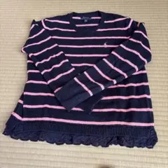Polo Ralph Lauren ストライプニットセーター 150
