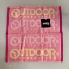 OUTDOOR アウトドア Champion ミニタオル タオルハンカチ 2枚組