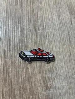 トミカ　パトカー　刺繍パッチ　アイロン