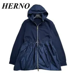 新品　未使用　タグ付き！ヘルノ　コート HERNO - 最終価格 極美品 業者クリーニング済 HERNO ダウン 異素材