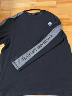 Harley-DavidsonロンT 長袖 ブラック ハーレーダビッドソン 古着