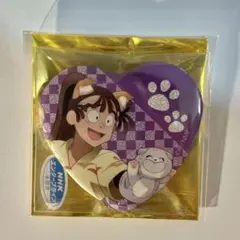 忍たま乱太郎 ナンジャタウン ナンジャ ハート型缶バッジ 尾浜勘右衛門